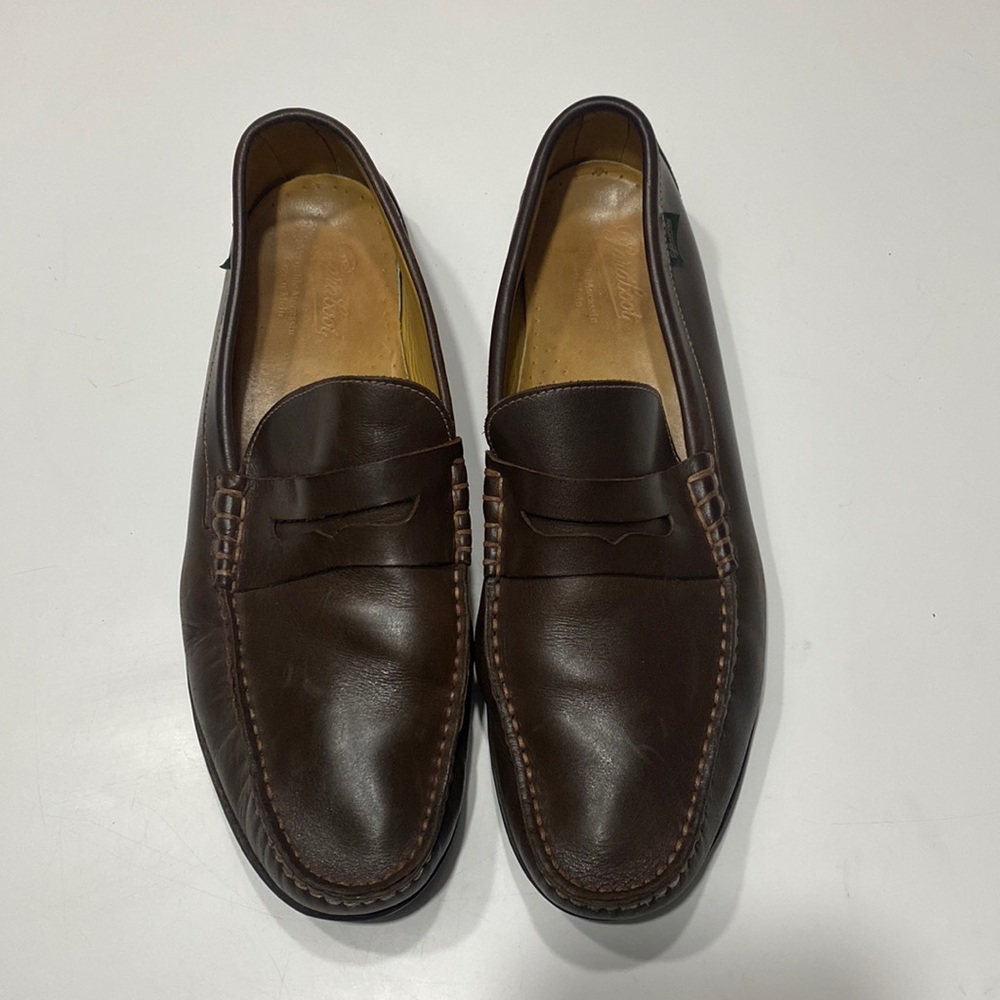 Paraboot Brown Leather Loafers size 10UK/44EU